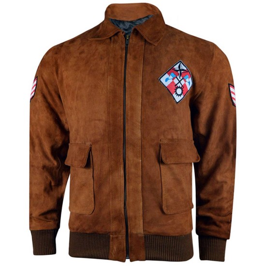 Ryo Hazuki Bomber Jacket with Tiger Patch