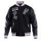 San Antonio Spurs Retro Classic Black Wool Varsity Jacket