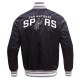 San Antonio Spurs Retro Classic Varsity Satin Jacket