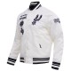 San Antonio Spurs Retro Classic Varsity Satin Jacket