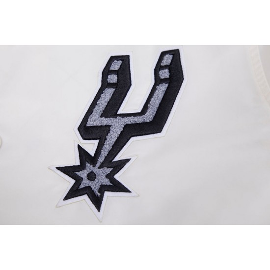 San Antonio Spurs Retro Classic Varsity Satin Jacket