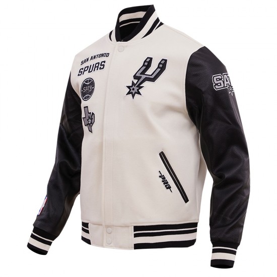 San Antonio Spurs Retro Classic Wool Varsity Jacket