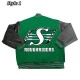 Saskatchewan Roughriders Varsity Wool/Leather Jacket