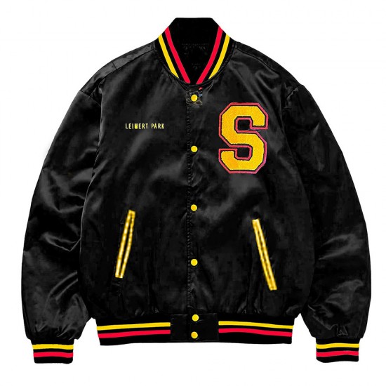 Sole Folks Varsity Satin Jacket