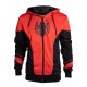 Spider-Man Far From Home Peter Parker Tom Holland Red and Black Hoodie