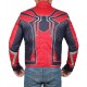 Spiderman Infinity War Red Leather Jacket Costume