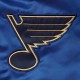 St. Louis Blues Enforcer Blue/Navy Varsity Satin Jacket