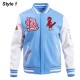 St. Louis Cardinals Retro Classic Rib Blue Wool Varsity Jacket