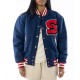 Stadium Team Navy Varsity Wool Jacket