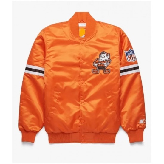 Starter Browns Gridiron Jacket