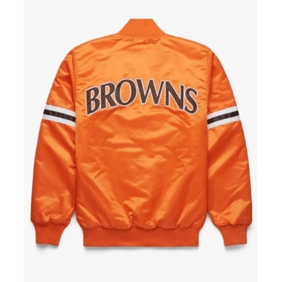 Starter Browns Gridiron Jacket