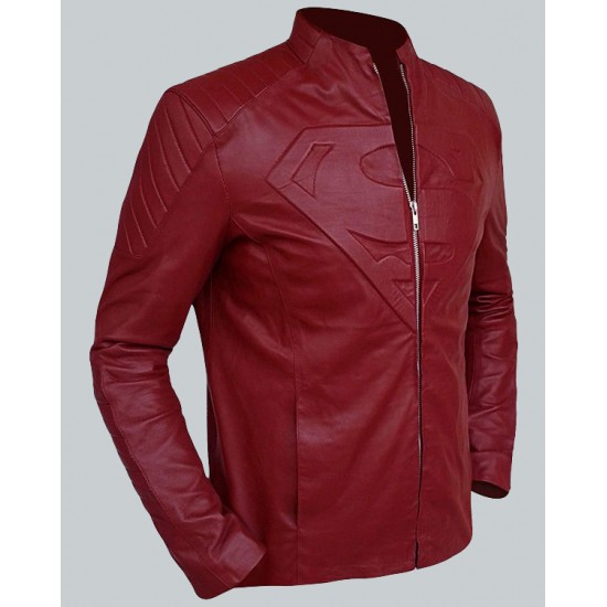 Superman Smallville Maroon Jacket