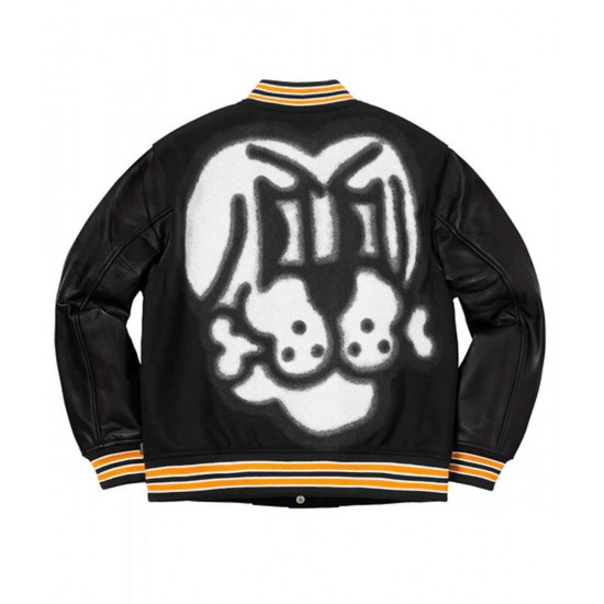 Supreme Bone Varsity Letterman Jacket