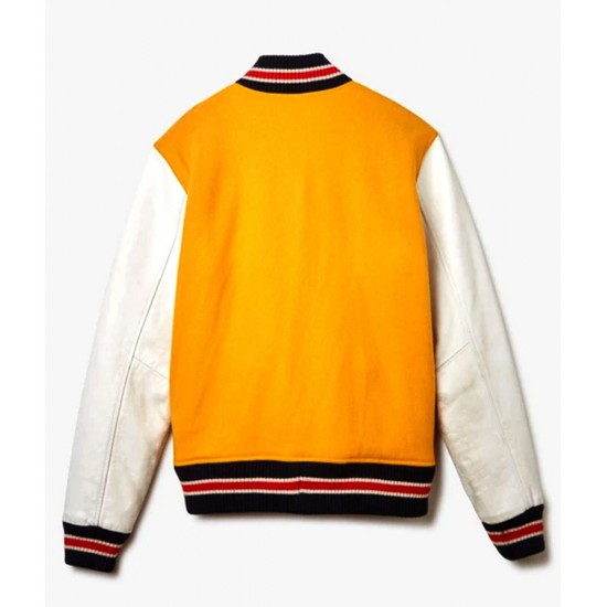 Supreme Tiger Varsity White/Yellow Jacket