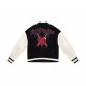 Trust Over Love Black Varsity Jacket