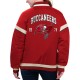 Tampa Bay Buccaneers Tournament Red Varsity Jacket