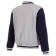 Tennessee Titans Varsity Gray and Navy Wool Jacket