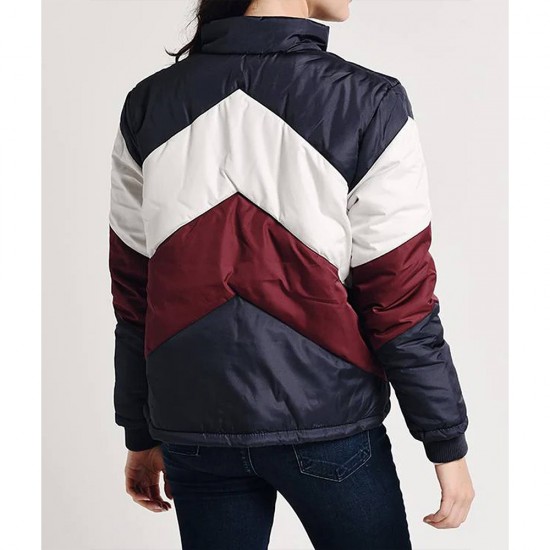 The Society Kathryn Newton Color Block Jacket