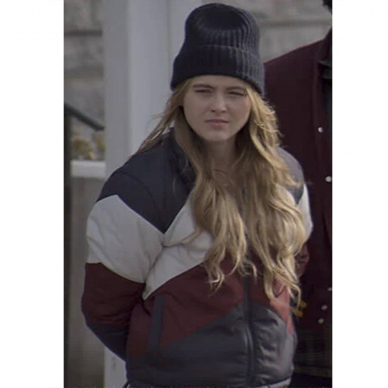 The Society Kathryn Newton Color Block Jacket