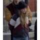 The Society Kathryn Newton Color Block Jacket