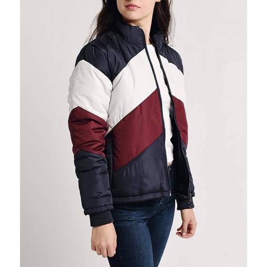 The Society Kathryn Newton Color Block Jacket