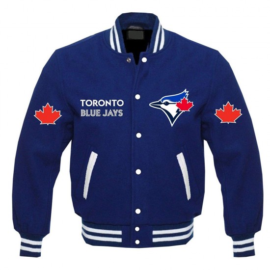 Toronto Blue Jays Varsity Royal Wool Jacket