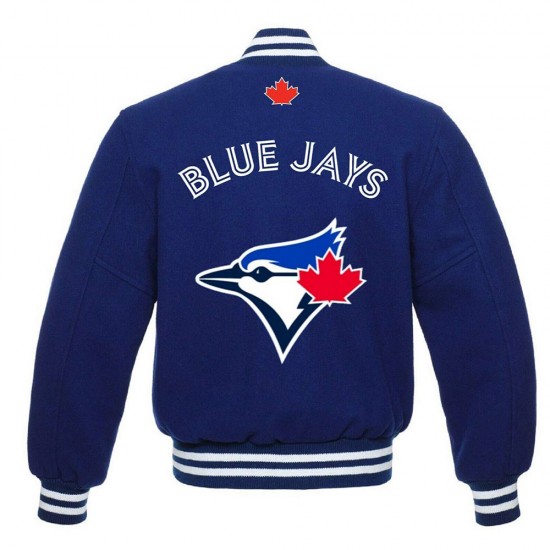 Toronto Blue Jays Varsity Royal Wool Jacket