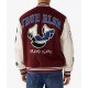 True Religion Spliced Black Varsity Jacket