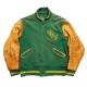 USF Green and Tan Varsity Jacket