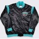 Vancouver Grizzlies Teddy Black Varsity Satin Jacket