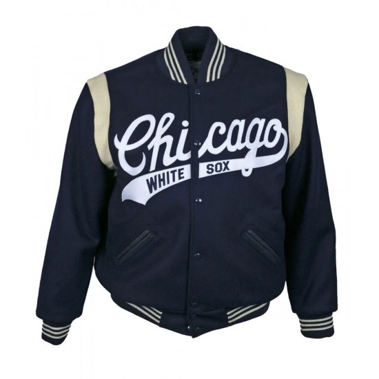 Varsity 1967 Chicago White Sox Blue Wool Jacket