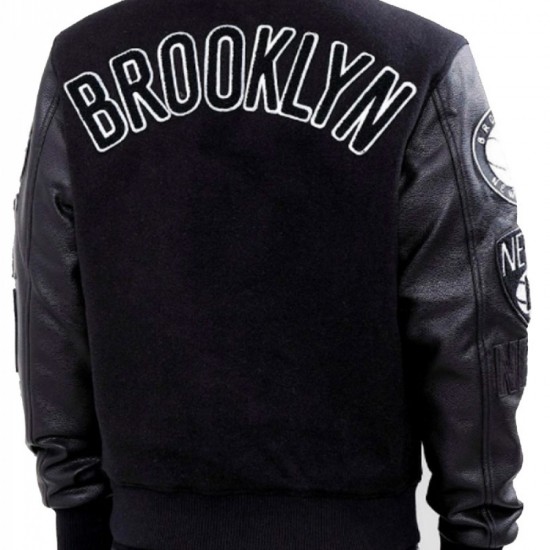 Varsity Brooklyn Nets Jacket