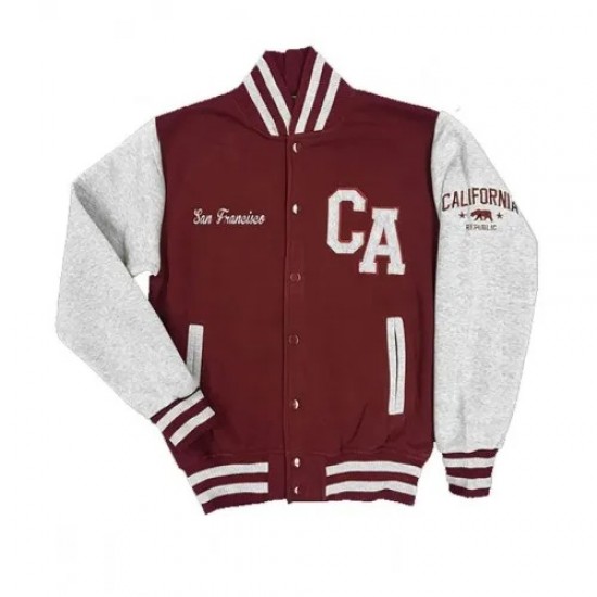 Varsity CA San Francisco Fleece Jacket