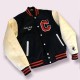 Varsity Cooley High Black and Off White Jacket