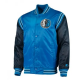 Varsity Dallas Mavericks Blue Satin Jacket