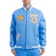 Varsity Jacket Southern University Jaguars Light Blue Crest