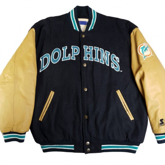 Varsity Miami Dolphins 90’s Jacket