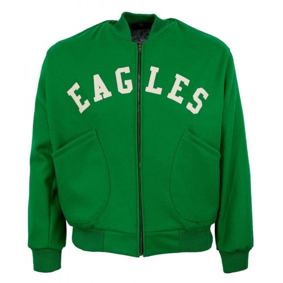 Varsity Philadelphia Eagles 1947 Green Wool Jacket