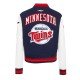 Varsity Retro Classic Rib Minnesota Twins Jacket