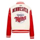 Varsity Retro Classic Rib Minnesota Twins Jacket