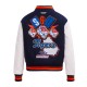 Varsity Savannah State University Homecoming Navy Jacket