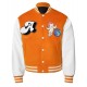 Varsity Worldwide Cherub A Few Good Kids Wool/Leather Jacket