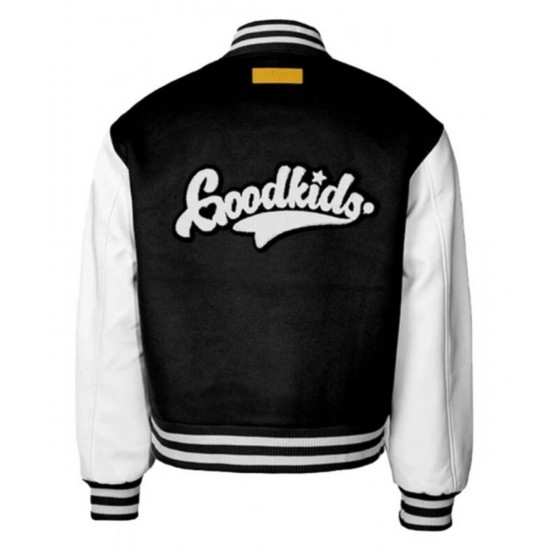 Varsity Worldwide Cherub A Few Good Kids Wool/Leather Jacket