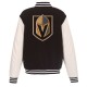 Vegas Golden Knights Varsity Black and White Jacket