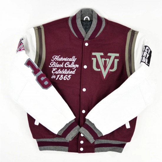 Virginia Union University Motto Varsity Jacket