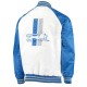 White/Blue Detroit Lions Clean Up Throwback Satin Jacket