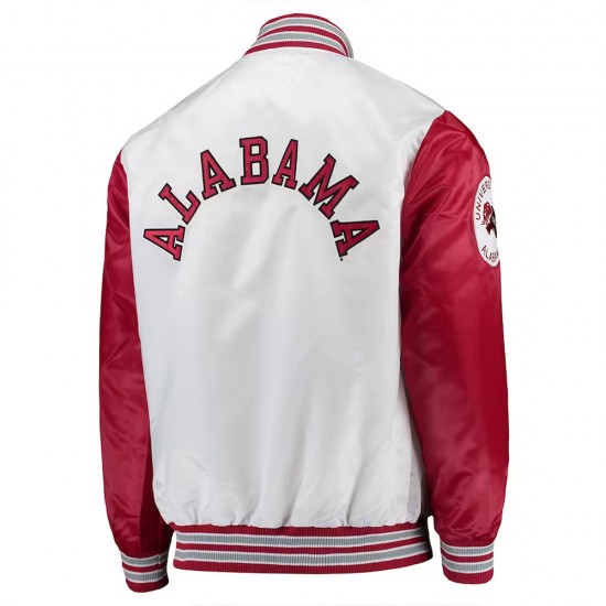 White/Crimson Alabama Crimson Tide The Legend Jacket