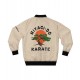 White Miyagi Do Karate Satin Jacket