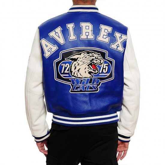 Wildcat Champion Varsity Leather Jacket