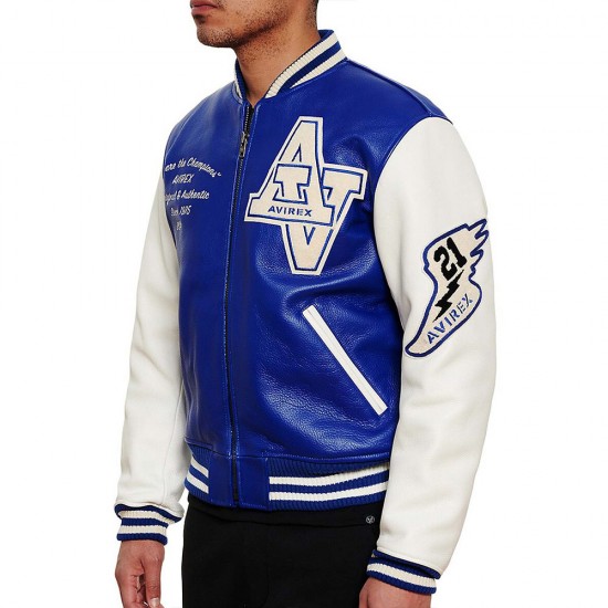 Wildcat Champion Varsity Leather Jacket